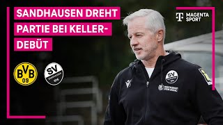 Borussia Dortmund II vs SV Sandhausen Highlights mit LiveKommentar  3 Liga  MAGENTA SPORT [upl. by Egiarc]