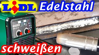 Edelstahl schweißen für 199€ Lidl Multischweißgerät PMSG 200 A2 [upl. by Bronwyn442]