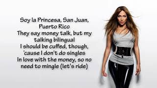 Jennifer Lopez  Dinero  Lyrics  ft DJ Khaled Cardi B [upl. by Tybie]