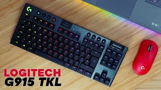 Logitech G915 TKL Mechanical Keyboard Unboxing and First Impressions [upl. by Airod244]