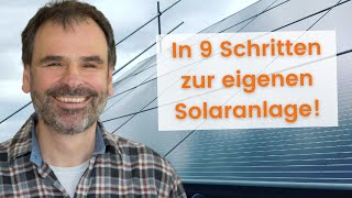 In 9 Schritten zur eigenen Solaranlage [upl. by Isolt]