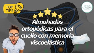 Las Mejores Almohadas Ortopédicas Para El Cuello Con Memoria Viscoelástica [upl. by Saimon]