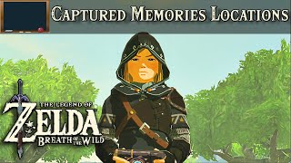 All Captured Memories Locations  Zelda Breath of the Wild Tutorial [upl. by Teews]