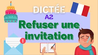 Inviter  Accepter et décliner une invitation [upl. by Auginahs]