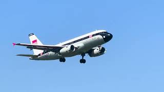 BRITISH AIRWAYS BEA RETRO LIVERY A320 Landing at Heathrow ✈️ [upl. by Joo]