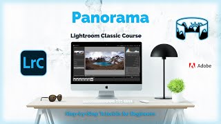 How to Panorama Merge Landscape Photos  Lightroom Classic Tutorial 43 [upl. by Nedroj]