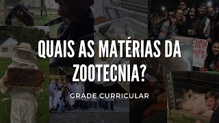 Quais são as MATÉRIAS da Zootecnia O que se estuda em zootecnia [upl. by Reppart]