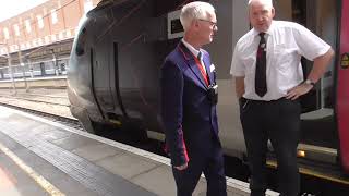 CrossCountry Class 221132 Arrivals amp Depart York for Edinburgh Waverley [upl. by Sitra]