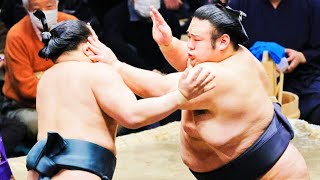 Hatsu Basho 2024 Day 1 Midorifuji vs Takakeisho [upl. by Tahmosh]