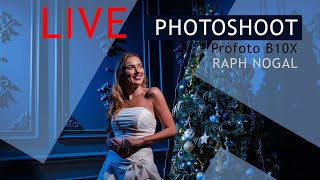 Why Photographers NEED This Light Setup Profoto B10XPlus Live Holiday  Christmas Wedding shoot [upl. by Erehs899]