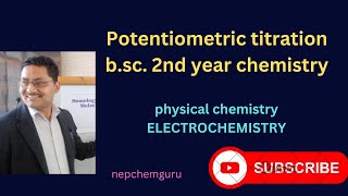 potentiometrictitrationbsc2ndyearchemistryelectrochemistryphysicalchemistry [upl. by Darnoc]