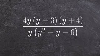 Learn to simplify a rational expression [upl. by Lally]