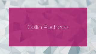 Collin Pacheco  appearance [upl. by Atinev]