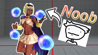 New Fighting Game Player takes on Menat  Taeewu [upl. by Malynda115]