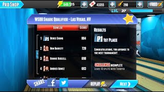 PBA Bowling ChallengeWSOB Shark Qualifier  Las Vegas NV1ST PlaceLVL 37 [upl. by Elyr]