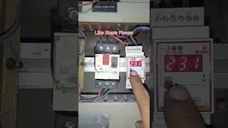 UnderampOvervoltage Protection Relay viralvideo electrician shorts trending [upl. by Caspar218]