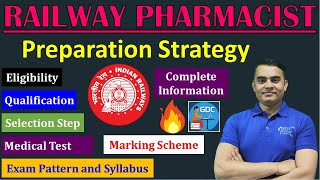 Railway Pharmacist तैयारी कैसे करें Railway Pharmacist Exam  RRB PHARMACIST RailwayPharmacistMCQ🎯 [upl. by Notse770]