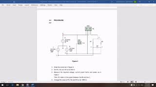 Power and power factor measurement in three phase circuit [upl. by Gar336]