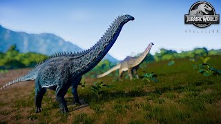 NEW Apatosaurus Louisae  Scientifically Accurate MOD  Jurassic World Evolution [upl. by Gasparo31]