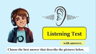 Listening Test  English listening test with answers [upl. by Anny]