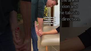 Ankle Dorsiflexion Mobilization [upl. by Mullac]