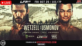 LFA 195 Wetzell vs Usmonov  LIVE STREAM  MMA FIGHT COMPANION  Legacy Fighting Alliance Colorado [upl. by Olegnaed]