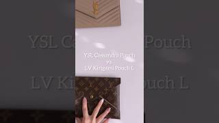 What LV and YSL Pouches have in Common 😲 [upl. by Colline]