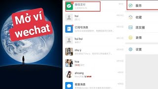 Mở ví wechat bằng hộ chiếu có thể nhận tệ rồi nhé [upl. by Hpejsoj]