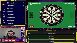 Darts  European Championship Darts QF  PDC Darts  2024 European Championship Watch Along [upl. by Berck]