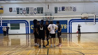 Westview vs CW Jefferys  Senior Boys Volleyball 2024 [upl. by Aitnas]