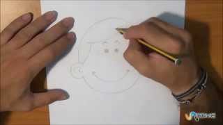 Come disegnare un viso sorridente [upl. by Lattie]