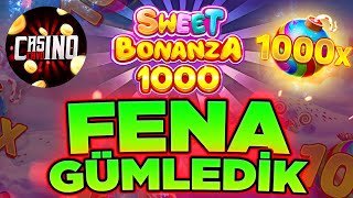 SWEET BONANZA 1000  YENİ OYUN 1000X BİZİ DUMAN ETTİ USTA [upl. by Parlin]