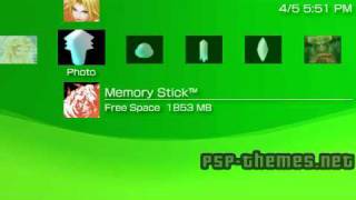 PSP Theme Dissidia Final Fantasy2 PSPThemesNET [upl. by Rikahs]