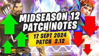 DVA NERFED amp HANZO CAN 1SHOT AGAIN  Overwatch 2 Patch Notes [upl. by Adnic293]