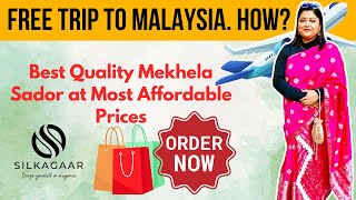 Best Quality Mekhela Sador at Most Affordable Prices  Free Shipping  COD Available  trending [upl. by Langston]