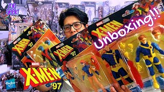 ¡¡ Cyclops Jean Gray y Nightcrawler de XMen 97  Marvel Legends Unboxing [upl. by Nuoras522]