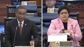 Dewan Rakyat Titah Adendum tahanan rumah AzalinaTakiyuddin perang mulut [upl. by Terrie20]