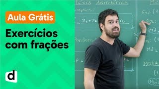 AO VIVO  APRENDA A RESOLVER QUALQUER EXERCÍCIO COM FRAÇÕES  DESCOMPLICA [upl. by Eesyak377]