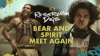 Bear and Spirit Meet Again  Scene  Reservation Dogs  FX [upl. by Mohl]