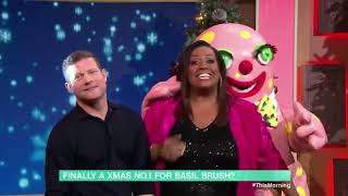 Basil Brush Mr Blobby and Bungle  Boom Boom Its Christmas Again  This Morning 12th December 2022 [upl. by Kapoor]