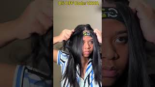 😼Invisible 2x6 Lace Closure  Protective Quick Weave Tutorial  ELFIN HAIR [upl. by Rolanda546]