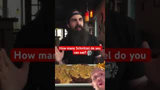 Schnitzel Challenge food foodie germany cooking eating foodie [upl. by Bodi]