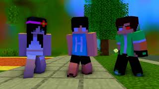 HEEKO HAIKO AND ZUSIC DANCE  MINECRAFT ANIMATION  DUN DUN DANCE [upl. by Ayerhs]