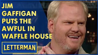 Jim Gaffigan On Waffle House Hot Pockets And More  Letterman [upl. by Shore]