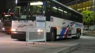 2001 MCI D4500  Greyhound Bus Lines  6610 [upl. by Paulie189]