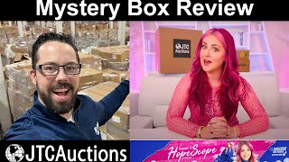 JTCAuctions Response to Being Featured by HopeScope hopescope  Mystery Box Review [upl. by Enomor]