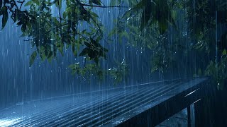 Deepest Sleep In Just 3 Minutes With Heavy Rain On The Roof amp Thunder For Insomnia Relaxing [upl. by Adniled653]