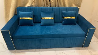 sofa SOFA COME BED  3 FOLD  NEW DESIGN  MY NO 9920859681 [upl. by Kuebbing]