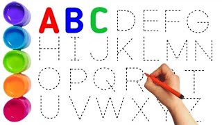 Alphabets and Numbers Writing for Kids and Toddlers  Learn How to Write ABC and 123 [upl. by Hedy]