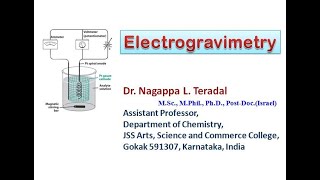 Electrogravimetry 1 [upl. by Gusty]